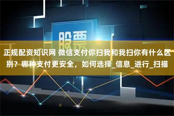 正规配资知识网 微信支付你扫我和我扫你有什么区别？哪种支付更安全，如何选择_信息_进行_扫描